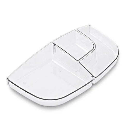 Replacement 3-Well Tray for Large Square Cool & Serve