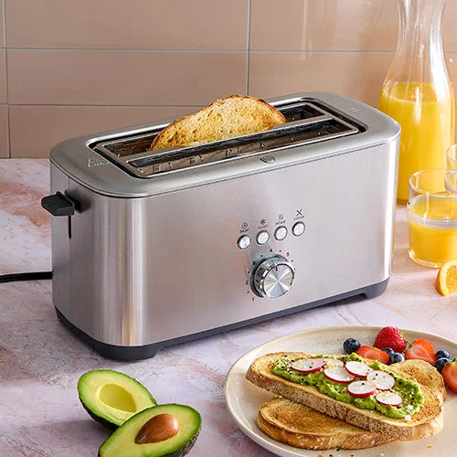 4-Slice Toaster With Warming Rack